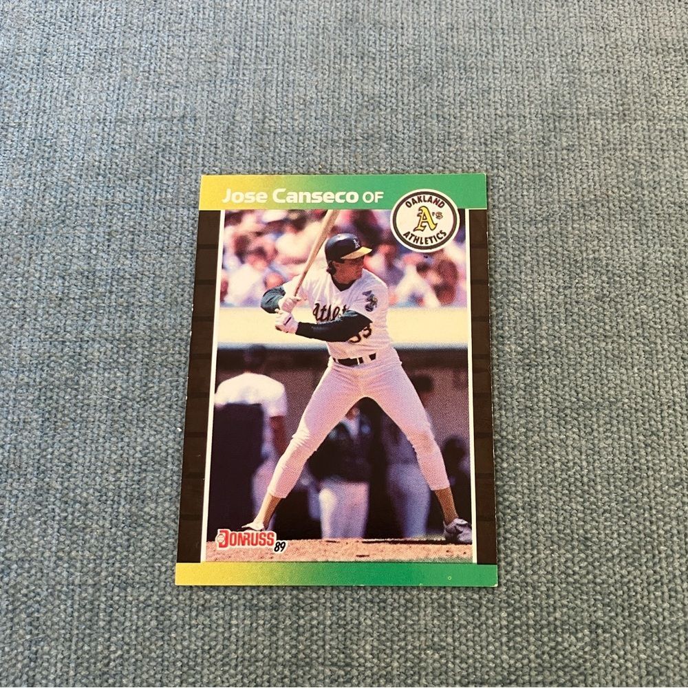 1989 Donruss Oakland A's Baseball Card Trading Card